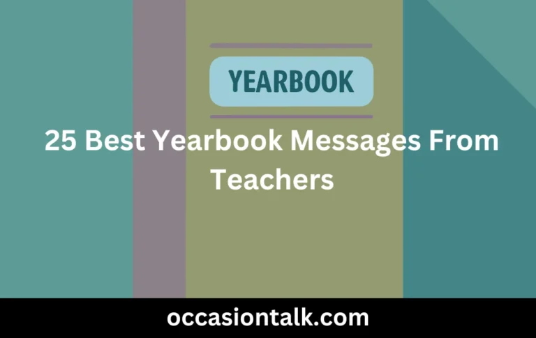 Signing Off With Style: Teachers’ Best Advice in Yearbook Messages