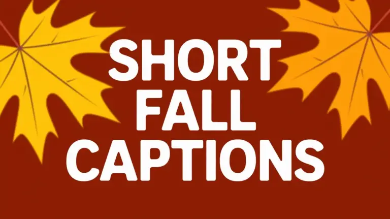 48 Short Fall Quotes to Savor the Season