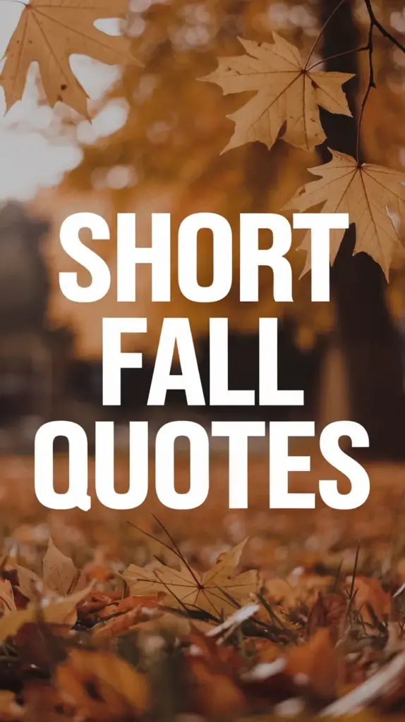 fall quotes