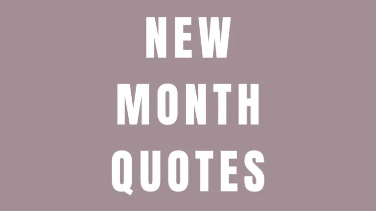 56 Short New Month Quotes and Sayings for a Fresh Start