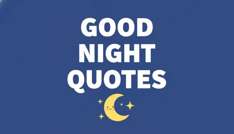 Good Night Quotes