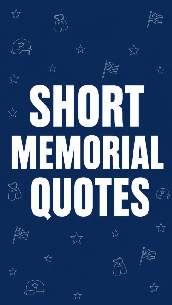 memorial quotes
